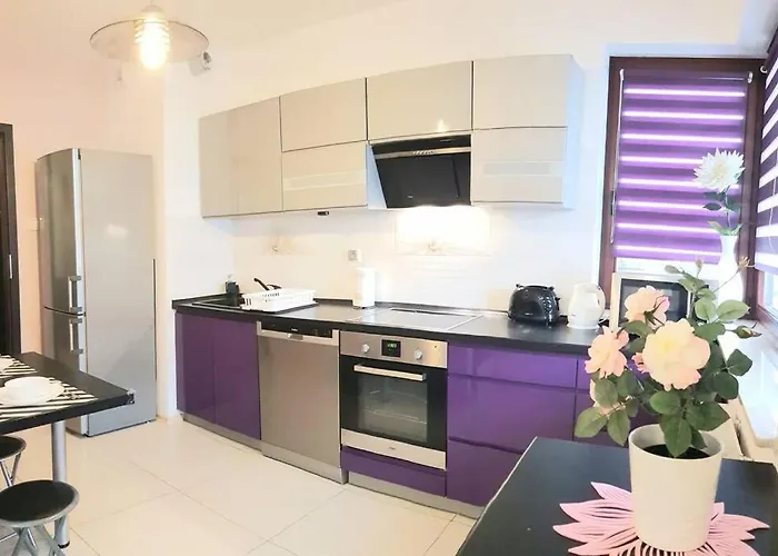 Luxury Kings 50m2 2 Pok. Downtown Dobrego Pasterza Piekny Apartment